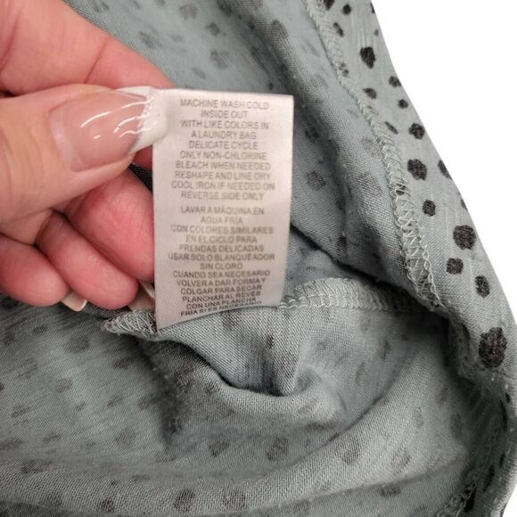 Tee Shirt Soft Blue Animal Print Top on Sale 5 for $25 - Picture 5 of 6